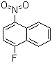 structure of CAS# 341-92-4, 1-氟-4-硝基萘