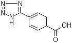structure of CAS# 34114-12-0, 5-(4-Carboxyphenyl)tetrazole
