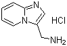 structure of CAS# 34164-92-6, 咪唑并[1,2-a]吡啶-3-甲胺盐酸