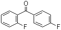 structure of CAS# 342-25-6, 2,4'-二氟二苯甲酮