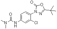 structure of CAS# 34205-21-5, Dimefuron