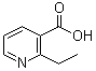 CAS 登录号：3421-76-9, 2-乙基烟酸