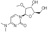 structure of CAS# 34218-81-0, N,N-二甲基-2'-O-甲基胞苷