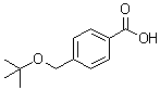 structure of CAS# 34224-31-2, 4-[(叔丁氧基)甲基]苯甲酸