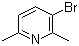 structure of CAS# 3430-31-7, 2,6-二甲基-3-溴吡啶
