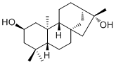 CAS 登录号：34302-37-9, 2,16-贝壳杉烷二醇