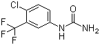 structure of CAS# 343247-69-8, N-[4-氯-3-(三氟甲基)苯基]脲