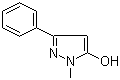 structure of CAS# 34347-81-4, 1-甲基-3-苯基-1H-吡唑-5-醇