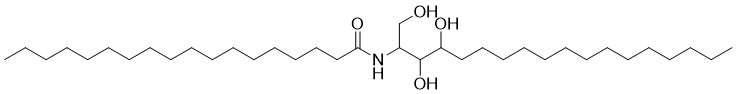 structure of CAS# 34354-88-6, Ceramide 3