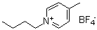 structure of CAS# 343952-33-0, N-Butyl-4-methylpyridinium tetrafluoroborate