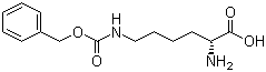 structure of CAS# 34404-32-5, N6-[(苯基甲氧基)羰基]-D-赖氨酸