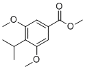 CAS # 344396-17-4, Methyl 4-isopropyl-3,5-dimethoxybenzoate, methyl 3,5-dimethoxy-4-propan-2-ylbenzoate