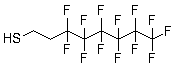 structure of CAS# 34451-26-8, 1H,1H,2H,2H-Perfluorooctanethiol