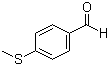 structure of CAS# 3446-89-7, 4-(甲基巯基)苯甲醛