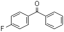 structure of CAS# 345-83-5, 4-氟二苯甲酮