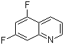 CAS # 34522-72-0, 5,7-Difluoroquinoline