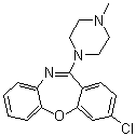 CAS # 3454-96-4, 3-Chloro-11-(4-methyl-1-piperazinyl)dibenz[b,f][1,4]oxazepine