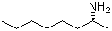 structure of CAS# 34566-05-7, (R)-2-氨基辛烷