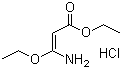 structure of CAS# 34570-16-6, 3-氨基-3-乙氧基丙烯酸乙酯盐酸盐