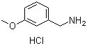 CAS 登录号：3459-14-1, 3-甲氧基苯甲胺盐酸盐