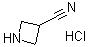 structure of CAS# 345954-83-8, 3-氰基吖丁啶盐酸盐