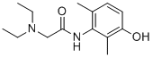structure of CAS# 34604-55-2, 3'-羟基利多卡因