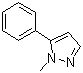 CAS # 3463-27-2, 1-Methyl-5-phenyl-1H-pyrazole, 1-Methyl-5-phenylpyrazole, 5-Phenyl-1-methylpyrazole