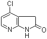 structure of CAS# 346599-62-0, 4-氯-1H-吡咯并[2,3-b]吡啶-2(3H)-酮
