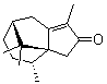 structure of CAS# 3466-15-7, (3aR,4R,7R)-5,6,7,8-Tetrahydro-1,4,9,9-tetramethyl-3H-3a,7-methanoazulen-2(4H)-one