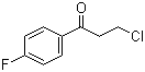 structure of CAS# 347-93-3, 3'-氯-4-氟苯丙酮