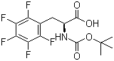 CAS 登录号：34702-60-8, N-叔丁氧羰基-L-五氟苯丙氨酸