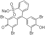 structure of CAS# 34725-61-6, 溴酚蓝钠盐