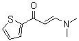 structure of CAS# 34772-98-0, 3-二甲基氨基-1-(噻吩-2-基)丙烯酮