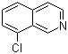 structure of CAS# 34784-07-1, 8-氯异喹啉