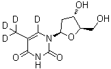 CAS 登录号：347841-67-2, 胸苷-alpha,alpha,alpha,6-d<sub>4</sub>