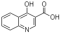 structure of CAS# 34785-11-0, 4-羟基-3-喹啉羧酸
