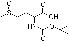structure of CAS# 34805-21-5, Boc-L-methionine sulfoxide