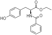 CAS 登录号：3483-82-7, N-苯甲酰-L-酪氨酸乙酯