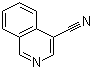 structure of CAS# 34846-65-6, 4-氰基异喹啉