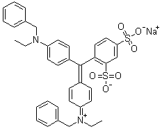 structure of CAS# 3486-30-4, 酸性蓝 7