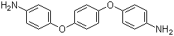 structure of CAS# 3491-12-1, 1,4-双(4-氨基苯氧基)苯
