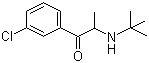 CAS 登录号：34911-55-2, 安非他酮, 1-(3-氯苯基)-2-[(1,1-甲基乙基)氨基]-1-丙酮