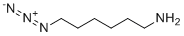 structure of CAS# 349553-73-7, 6-叠氮基己烷-1-胺