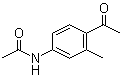 structure of CAS# 34956-31-5, 4'-Acetamido-2'-methylacetophenone