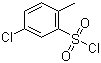 structure of CAS# 34981-38-9, 5-氯-2-甲基苯磺酰氯