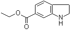 structure of CAS# 350683-40-8, 2,3-二氢-1H-吲哚-6-羧酸乙酯