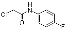 CAS # 351-04-2, 2-Chloro-4'-fluoroacetanilide, 2-Chloro-N-(4-fluorophenyl)acetamide,N-(4-Fluorophenyl)-2-chloroacetamide,N-(Chloroacetyl)-4-fluoroaniline