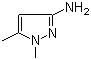 structure of CAS# 35100-92-6, 3-Amino-1,5-dimethylpyrazole
