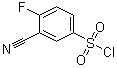structure of CAS# 351003-23-1, 4-氟-3-氰基苯磺酰氯