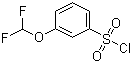 structure of CAS# 351003-38-8, 3-(二氟甲氧基)苯磺酰氯